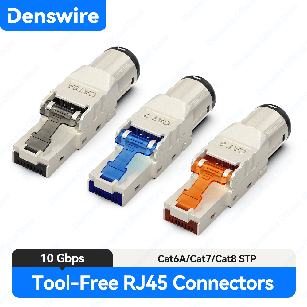 Denswire Tool-Free RJ45 Connec - Rj45 Jack ulasan dan harga