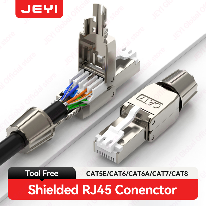 JEYI CAT7 6A RJ45 Connector 8P - Rj45 Jack ulasan dan harga