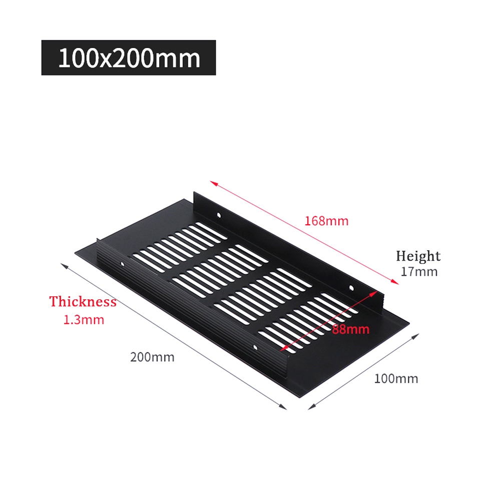 150/200/225/250/300/350/400mm  - Ventilation Grille Aluminum ulasan dan harga