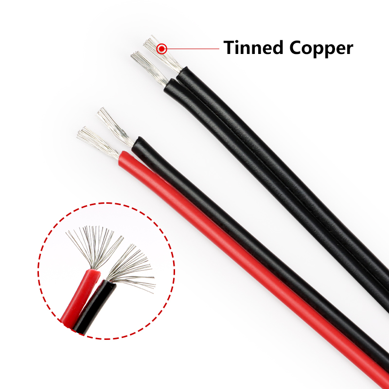2 ~ 50m 2Pin Electrical Wires  - Audio Jumper Wire ulasan dan harga