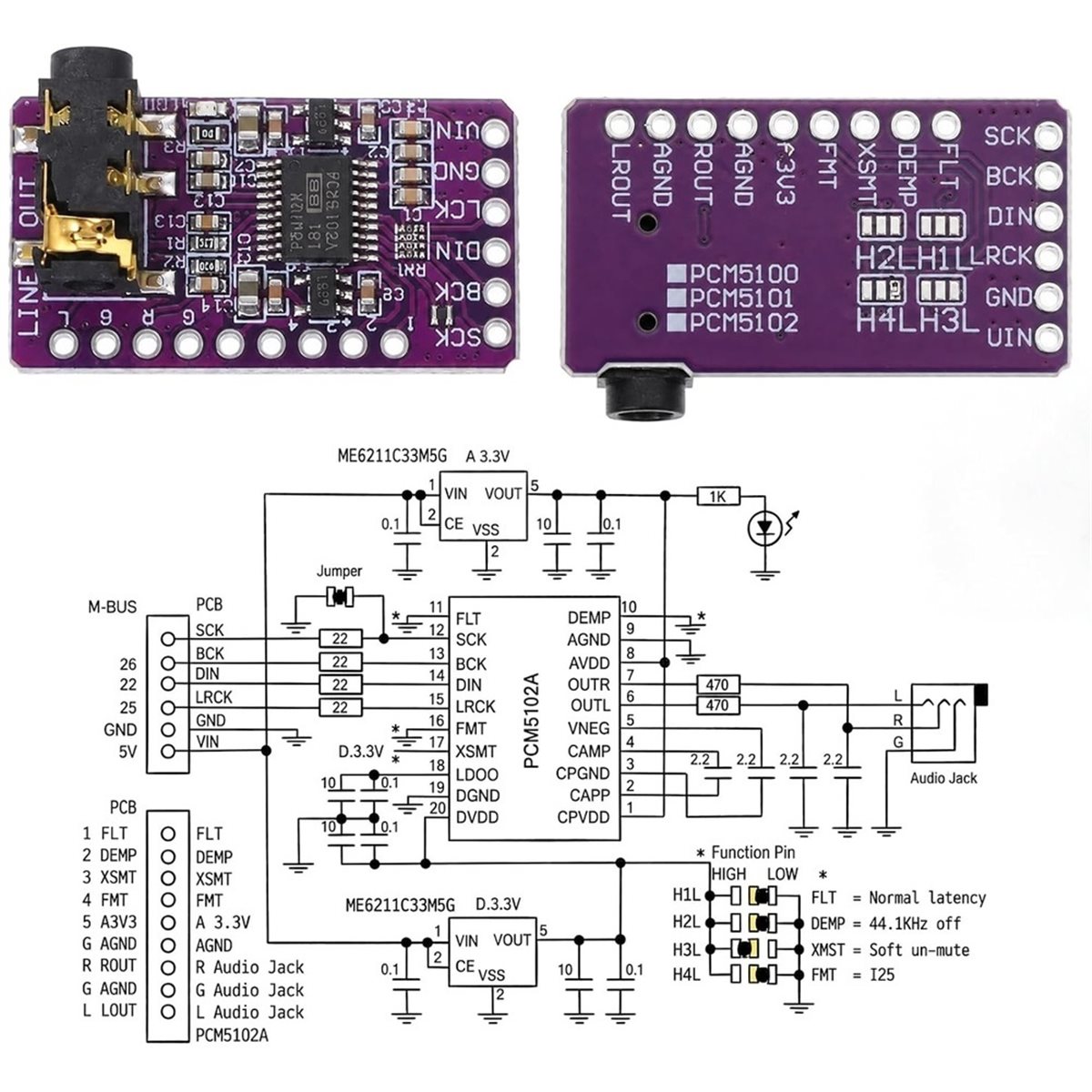 2Pcs IIS PCM5102A Decoder PCM5 - Pcm5102 ulasan dan harga