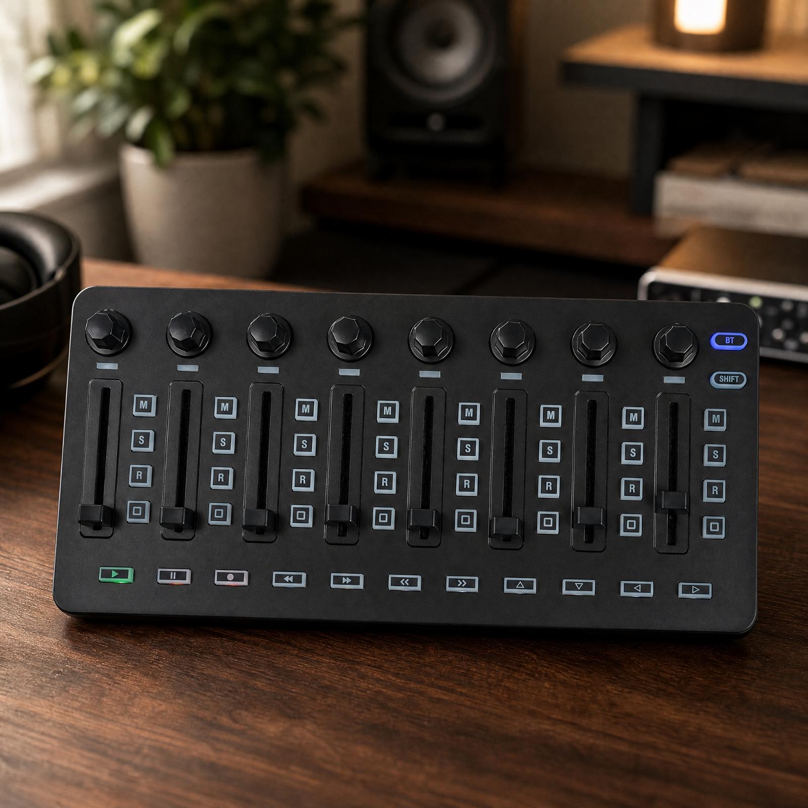 Compact MIDI Mixer Controller  - Audio Interface ulasan dan harga