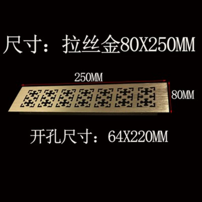 8cm ventilation grille Wide An - Ventilation Grille Aluminum ulasan dan harga