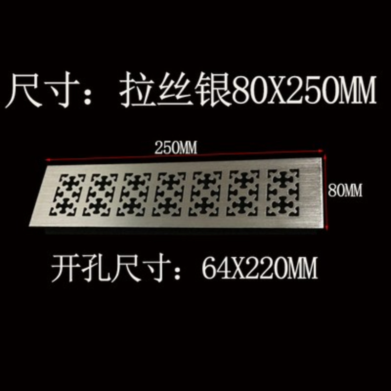 8cm ventilation grille Wide An - Ventilation Grille Aluminum ulasan dan harga