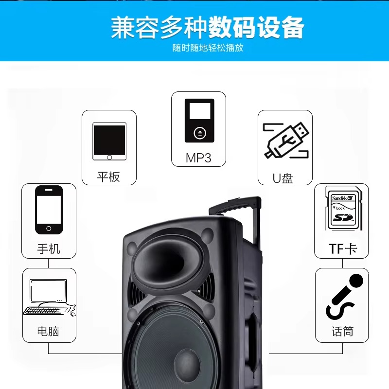 1.5 Inch Woofer Trolley Speake - Woofer ulasan dan harga
