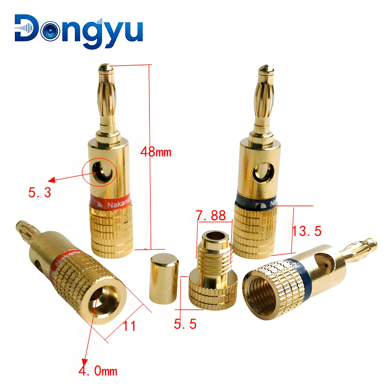 4MM Nakamichi Banana Connector - Speaker Terminal ulasan dan harga