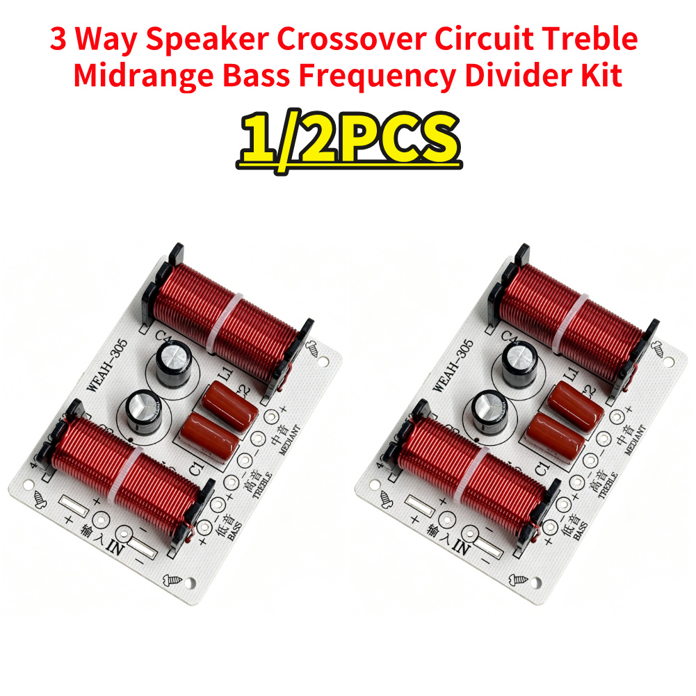 150W 3 Way Audio Speaker Cross - Speaker Crossover ulasan dan harga