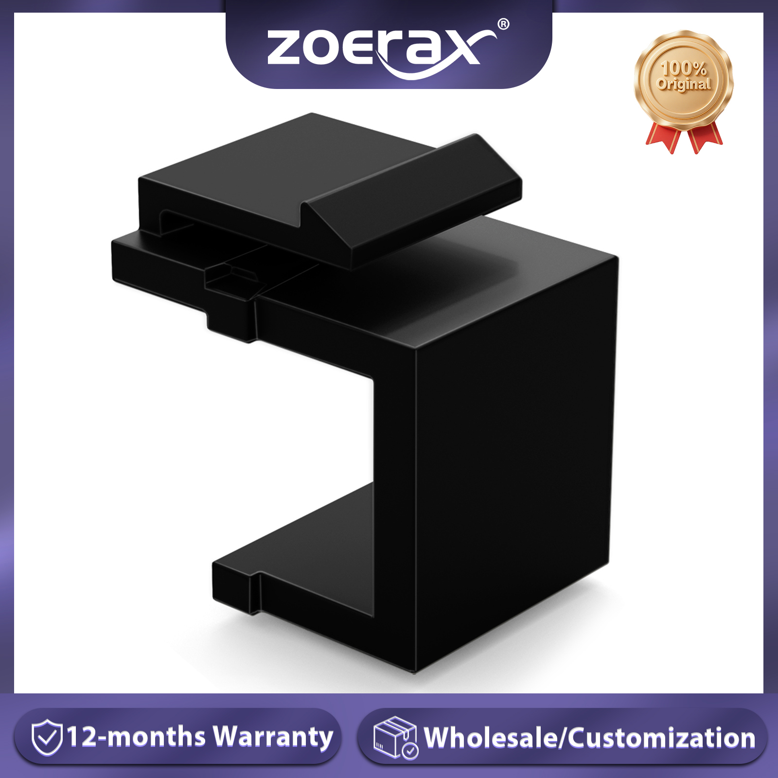 ZoeRax 30-Pack Blank Keystone  - Rj45 Jack ulasan dan harga