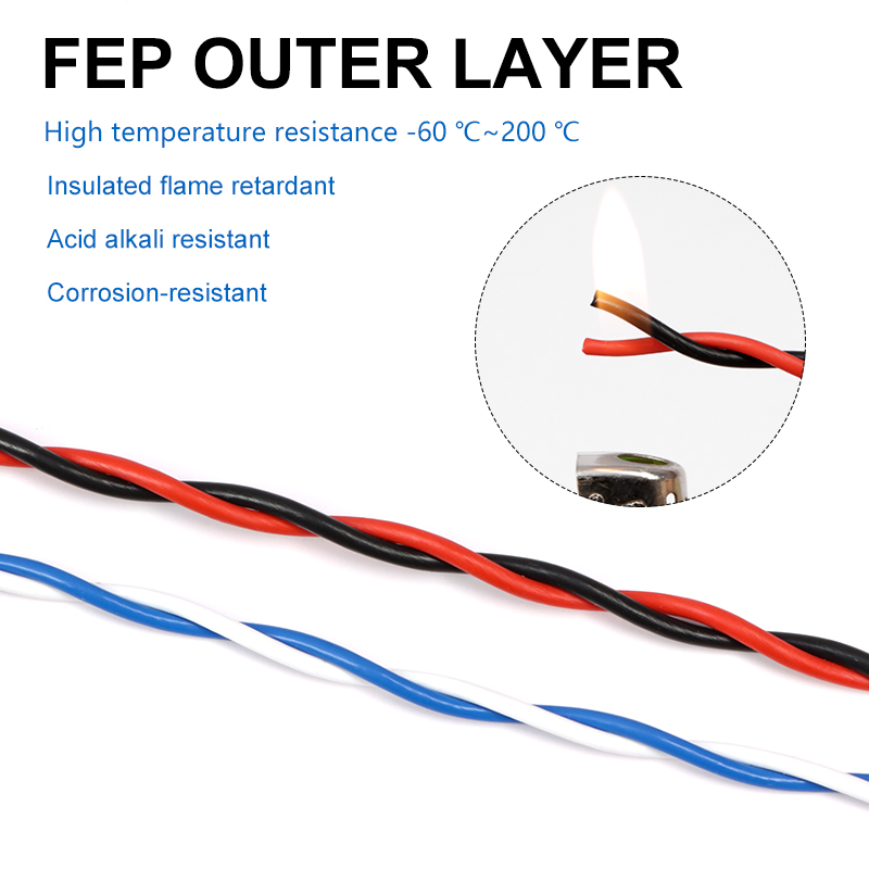 3/8M AFS200 PTFE Wire 26/24/22 - Audio Jumper Wire ulasan dan harga