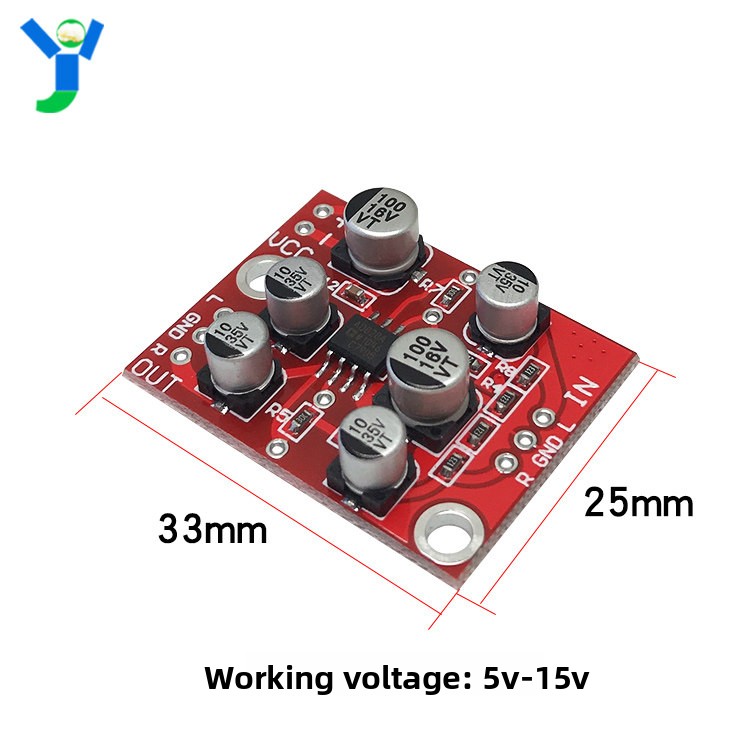 CHN 2027 Fever class AD828 op  - Audio Amplifier Board ulasan dan harga