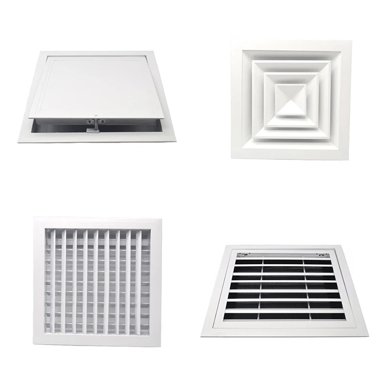 White Air Vent Grille Aluminum - Ventilation Grille Aluminum ulasan dan harga
