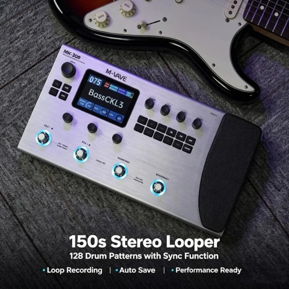 M-VAVE MK-300 Wireless Guitar  - Audio Interface ulasan dan harga