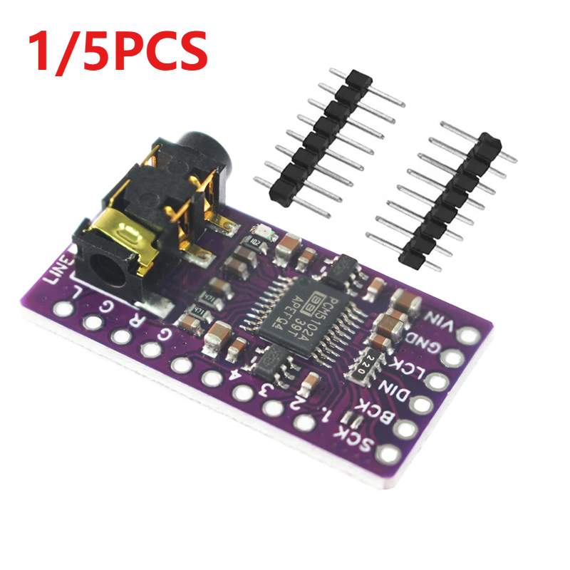 1/5pcs GY-PCM5102 Interface I2 - Pcm5102 ulasan dan harga
