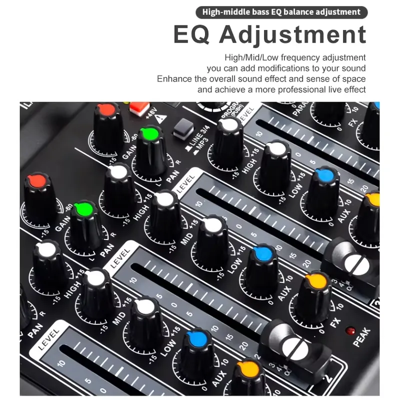Audio Mixer Sound Board Consol - Audio Interface ulasan dan harga