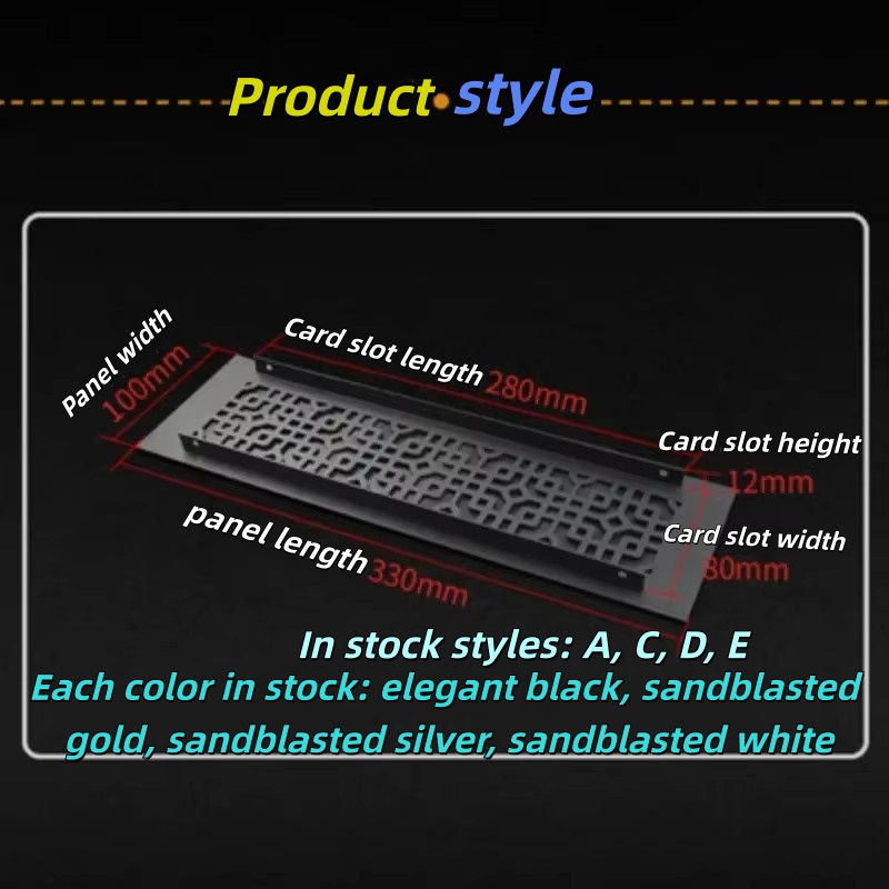 Premium Wide Square Rectangle  - Ventilation Grille Aluminum ulasan dan harga
