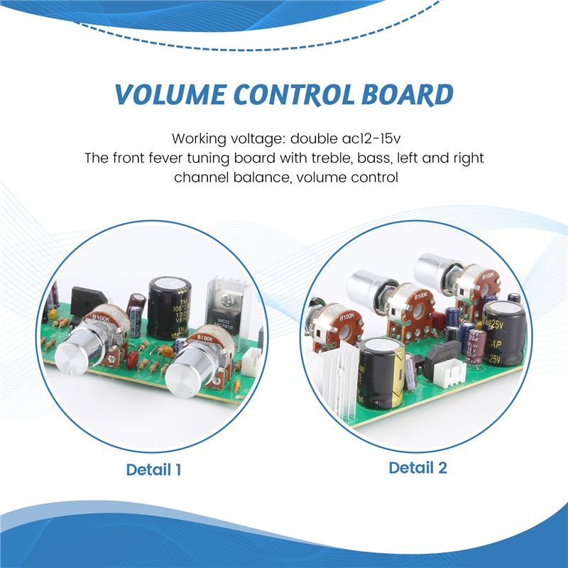 A53M-12V NE4558 HIFI Preamp To - Volume Control Board ulasan dan harga
