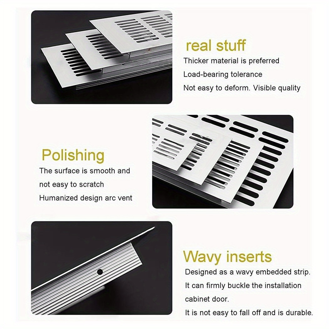 2pcs 80mm Ventilation Grille A - Ventilation Grille Aluminum ulasan dan harga