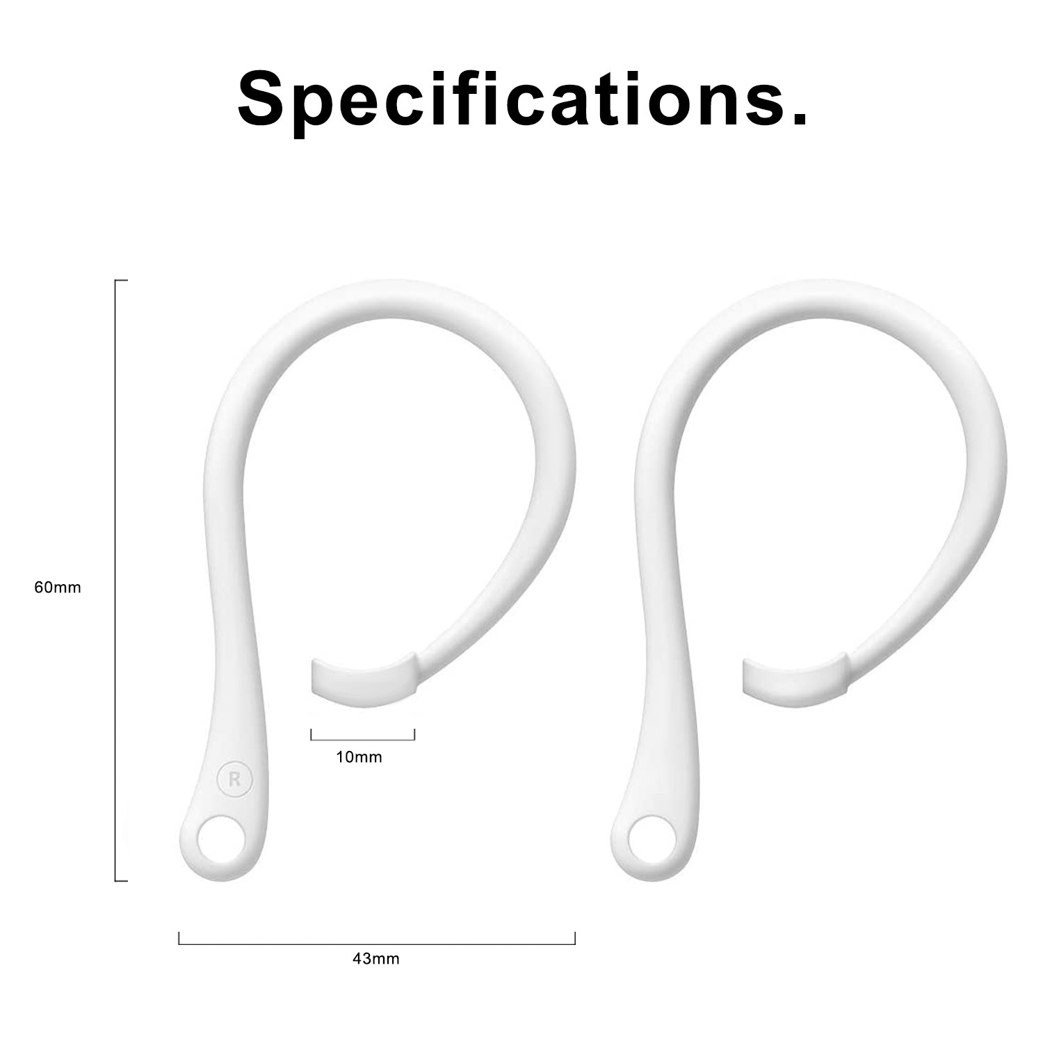 1 Pairs Anti-lost Earhooks For - Headphone Parts ulasan dan harga