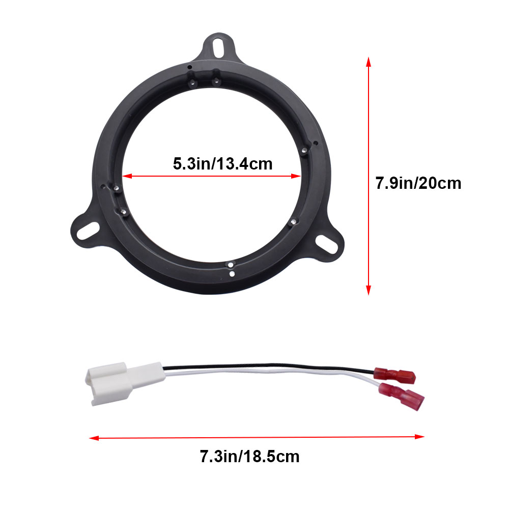 2Pairs 6.5inch Car Speaker Ada - Audio Jumper Wire ulasan dan harga