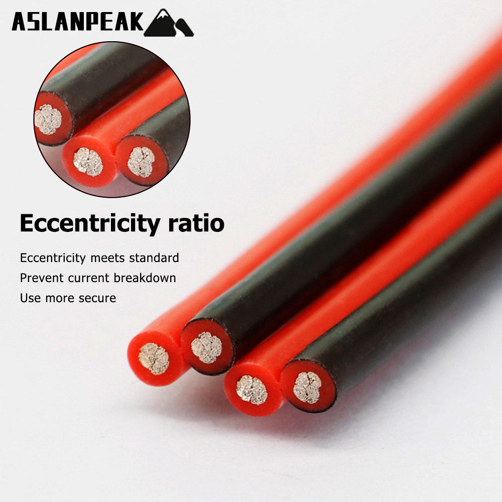 2Pin wire Black in Red Double  - Audio Jumper Wire ulasan dan harga