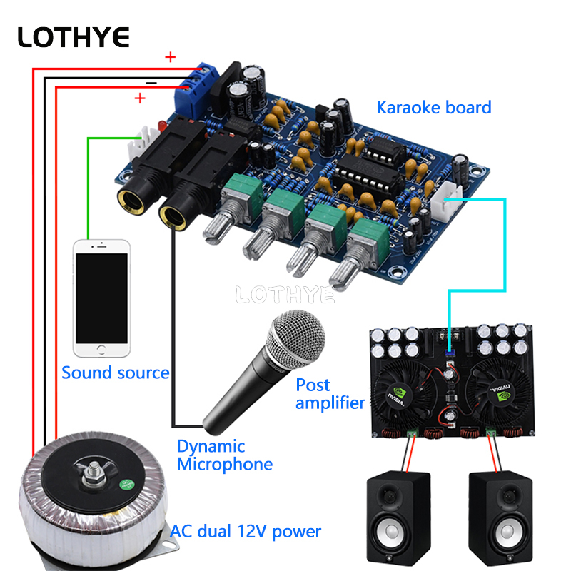 PT2399 Microphone Amplifier Bo - Volume Control Board ulasan dan harga