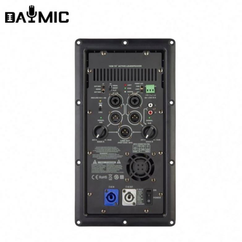 AOSHEN Class D DSP AMP 500x2 W - Subwoofer ulasan dan harga
