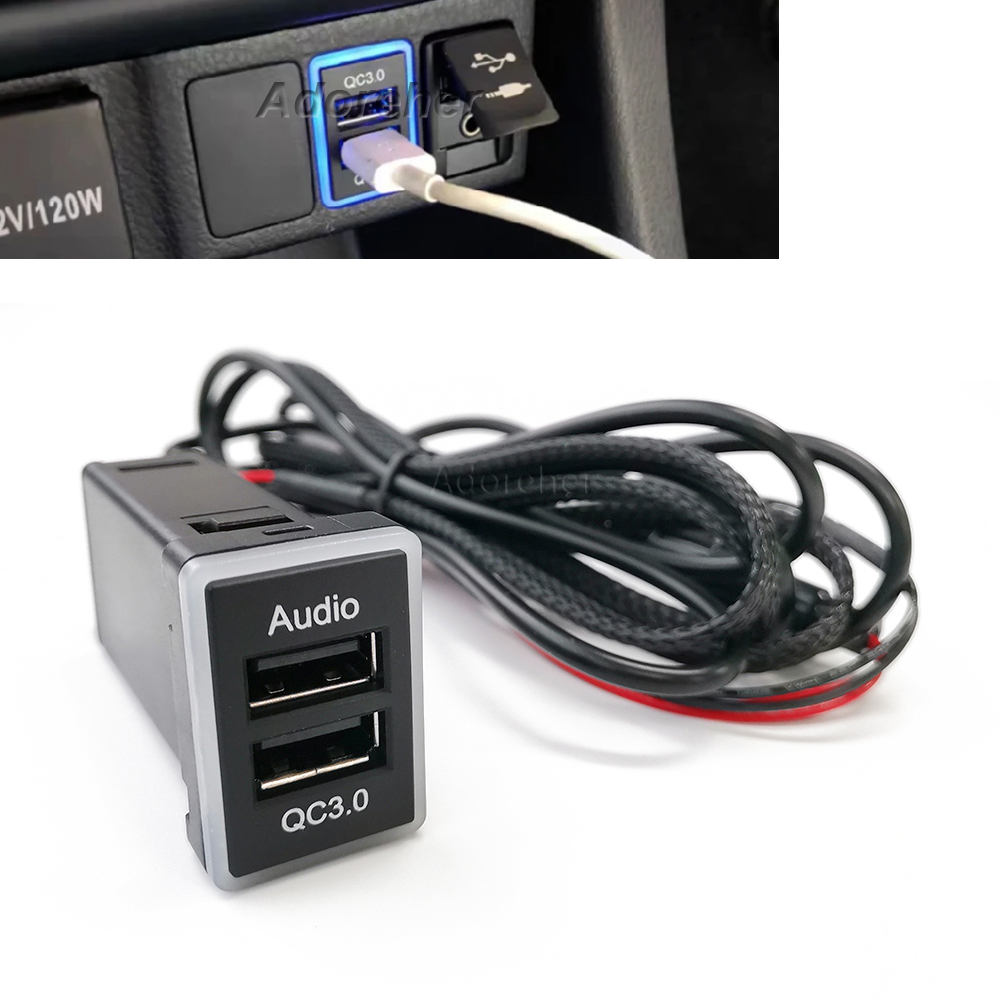 1Pc Fast Car Charger Audio QC3 - Audio Interface ulasan dan harga