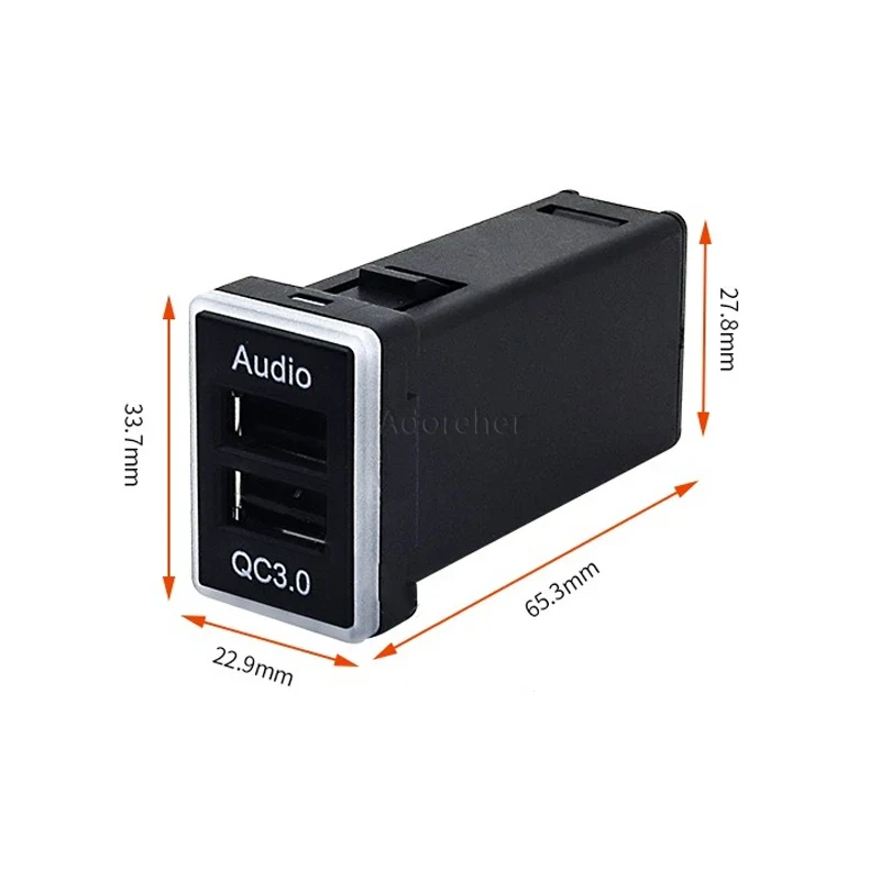 1Pc Fast Car Charger Audio QC3 - Audio Interface ulasan dan harga