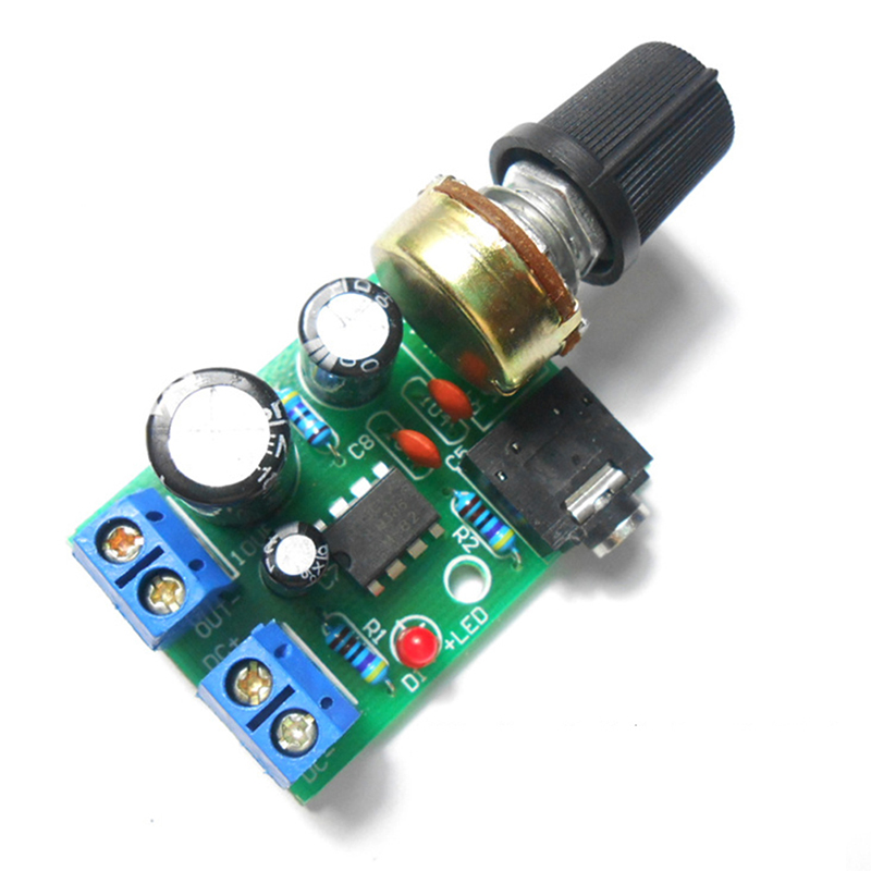 【C】LM386 10W Audio Amplifier B - Volume Control Board ulasan dan harga