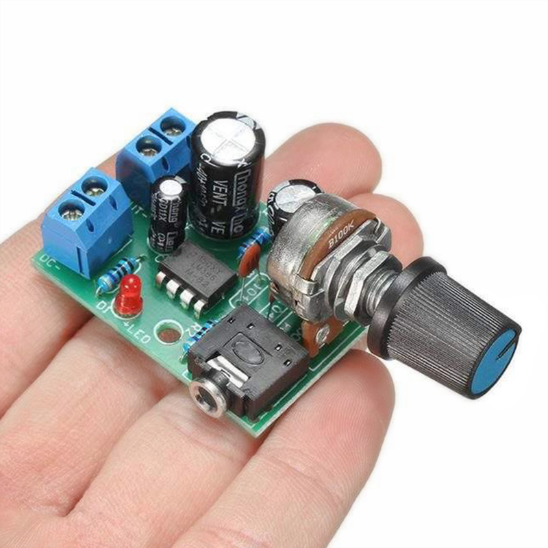 【C】LM386 10W Audio Amplifier B - Volume Control Board ulasan dan harga