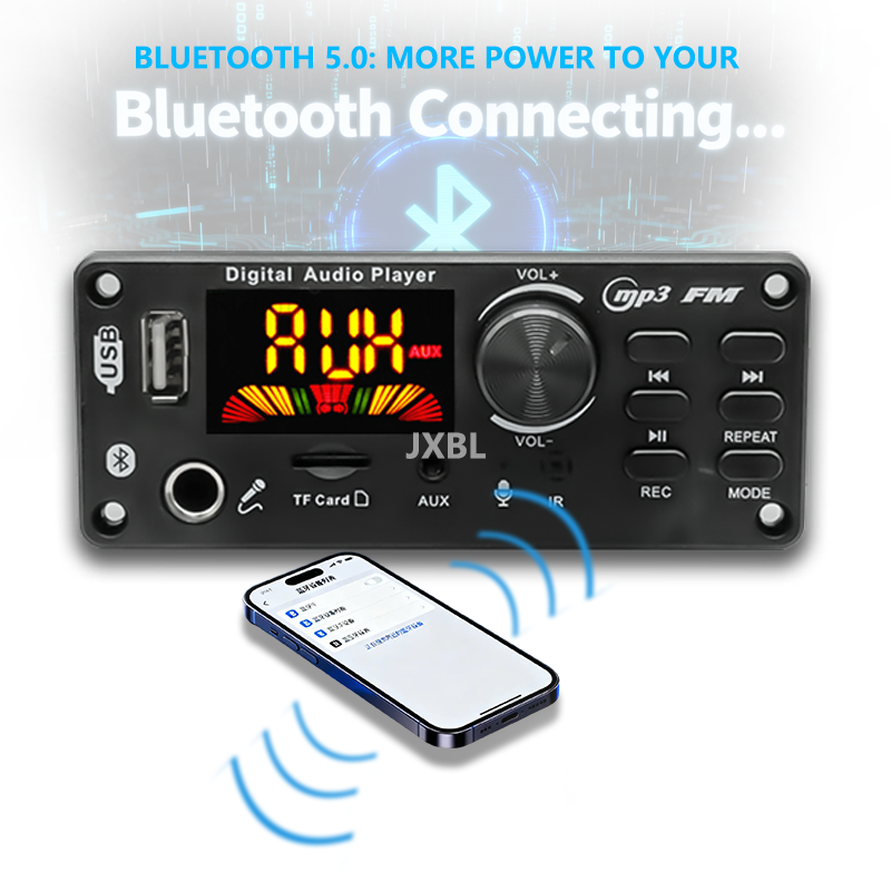80W Bluetooth 5.0 MP3 Decoder  - Dac Board ulasan dan harga