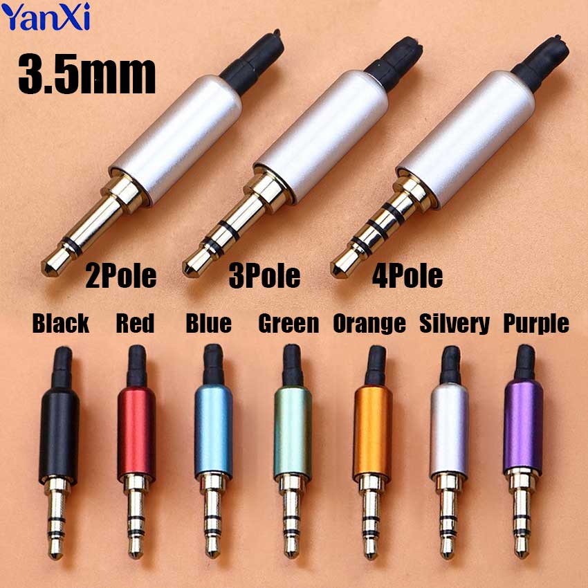 1pcs 3.5mm Mono Stereo Headpho - Audio Jumper Wire ulasan dan harga