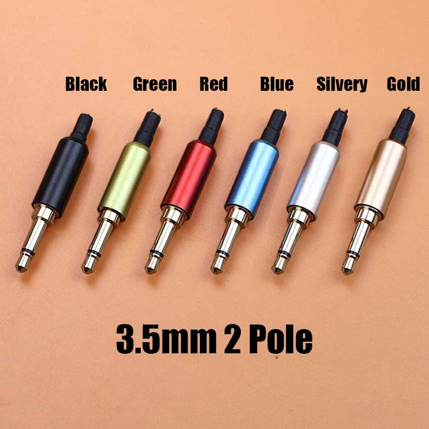 1pcs 3.5mm Mono Stereo Headpho - Audio Jumper Wire ulasan dan harga