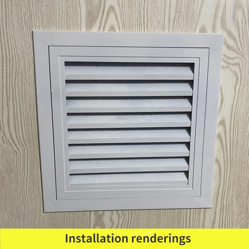 Aluminum alloy exhaust shutter - Ventilation Grille Aluminum ulasan dan harga