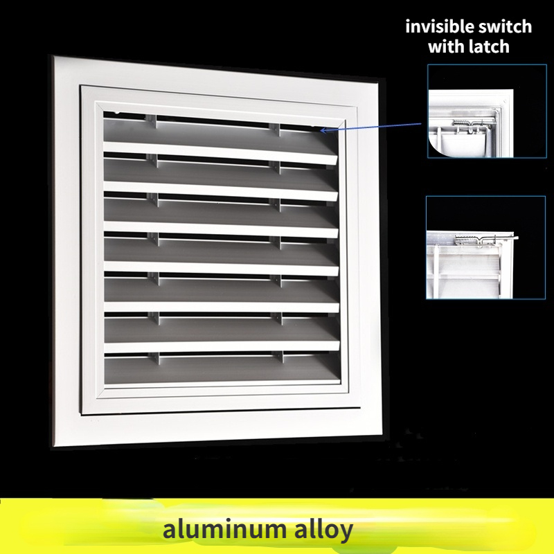 Aluminum alloy exhaust shutter - Ventilation Grille Aluminum ulasan dan harga