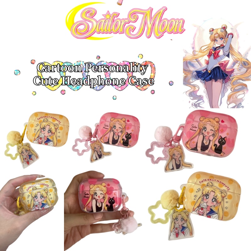Sailor Moon Anime Cartoon Styl - Headphone Parts ulasan dan harga