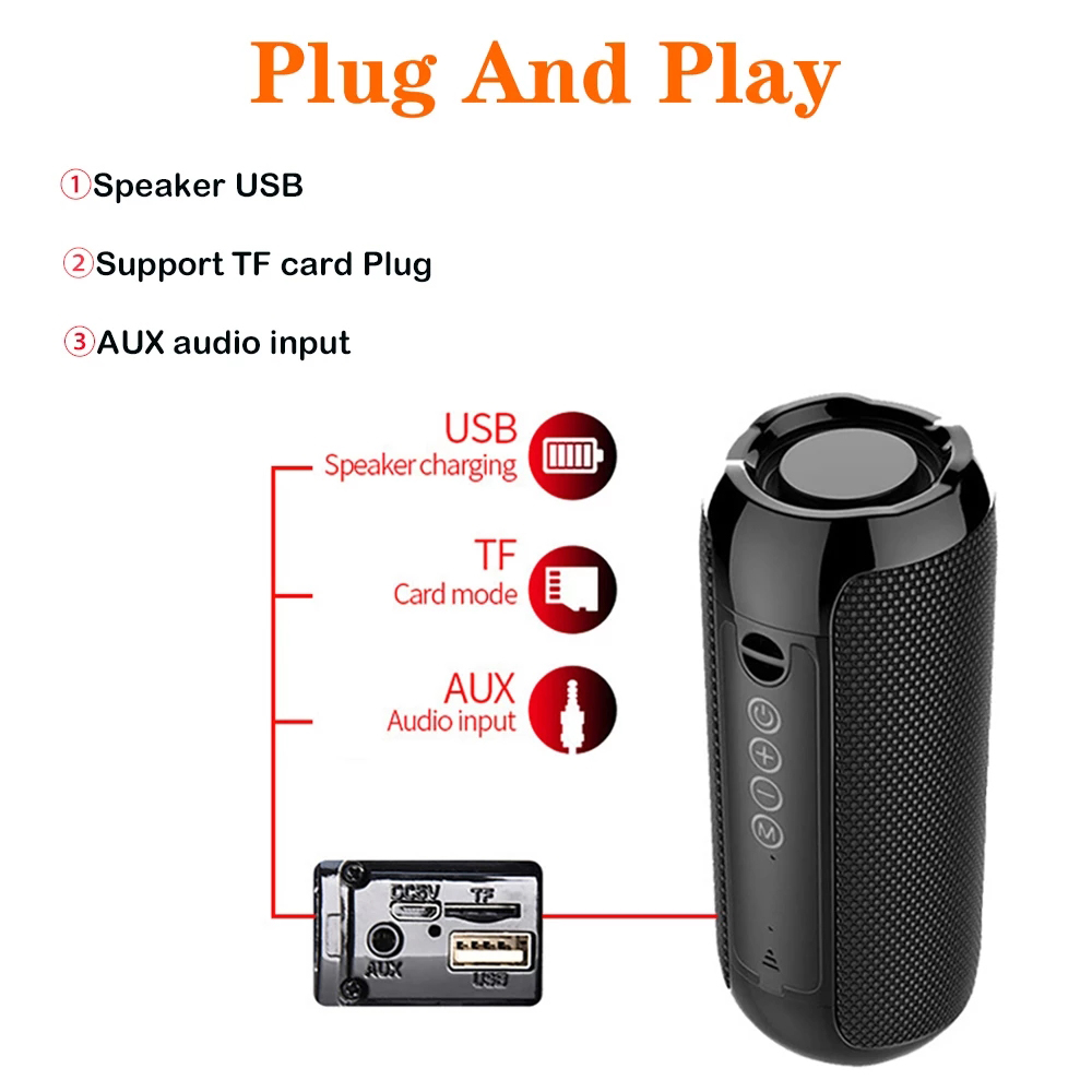 Portable Wireless Bluetooth Sp - Sbc Audio Amplifier ulasan dan harga