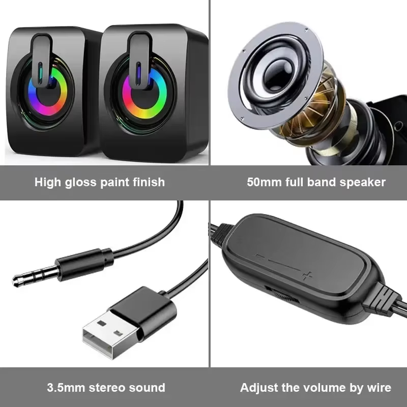 Computer Speakers HIFI Stereo  - Speaker Wire ulasan dan harga