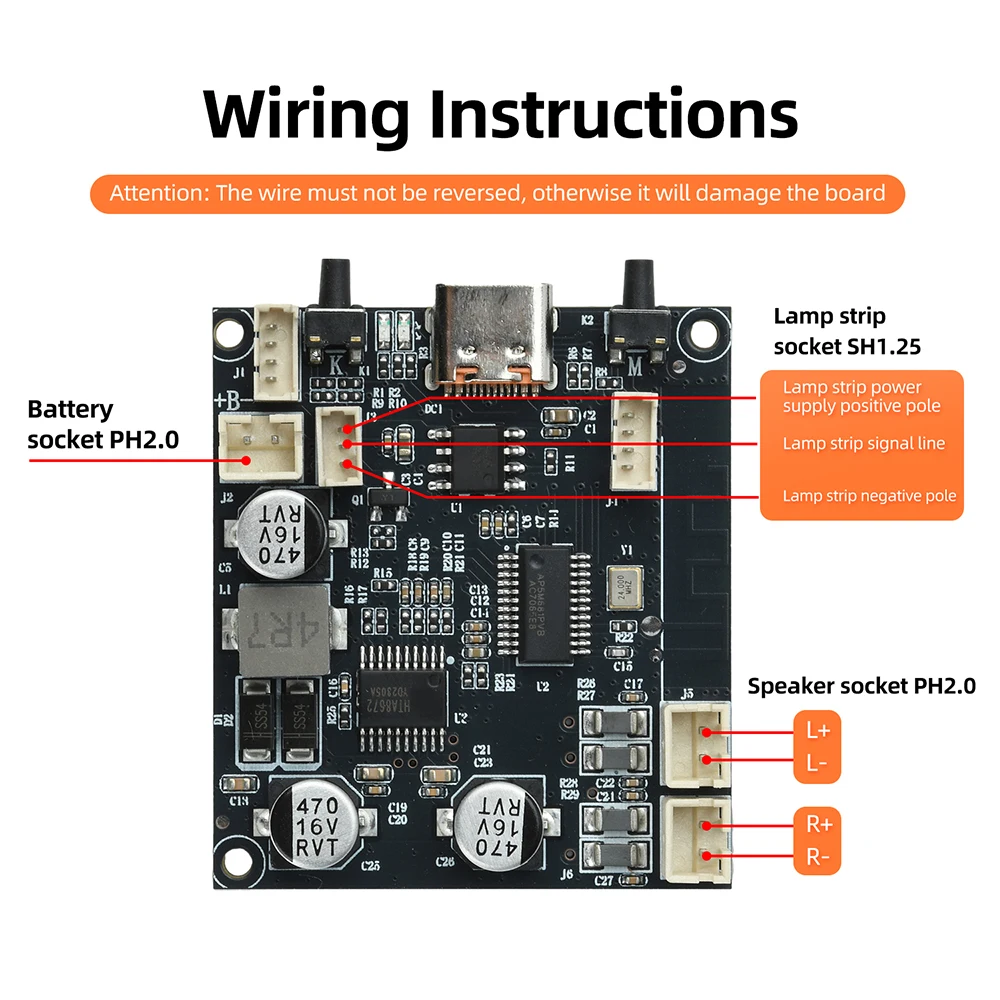 Bluetooth 6.0 Audio Amplifier  - Sbc Audio Amplifier ulasan dan harga