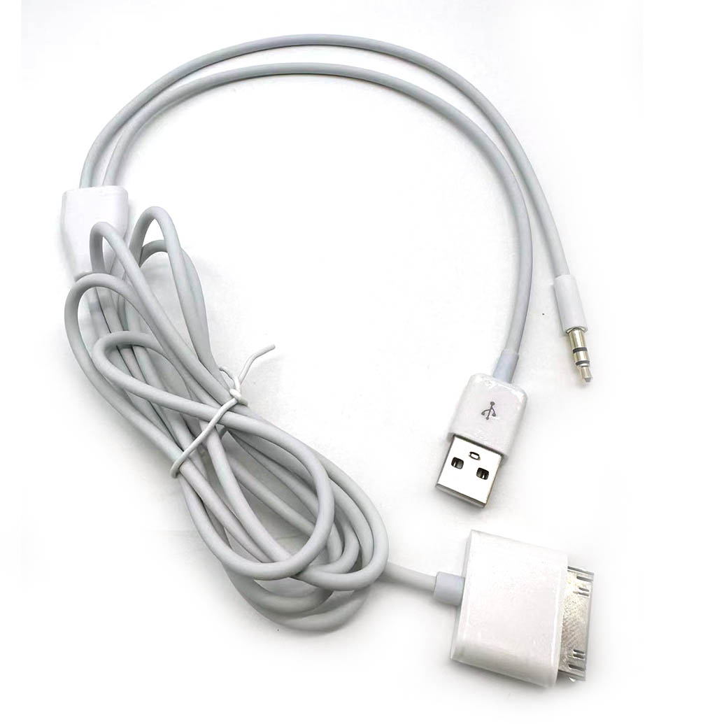 1pcs 30Pin to 3.5mm Car AUX Au - Audio Jumper Wire ulasan dan harga